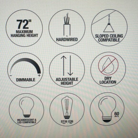 HOME DECORATORS' COLLECTION LIGHT - Picture 2 of 4